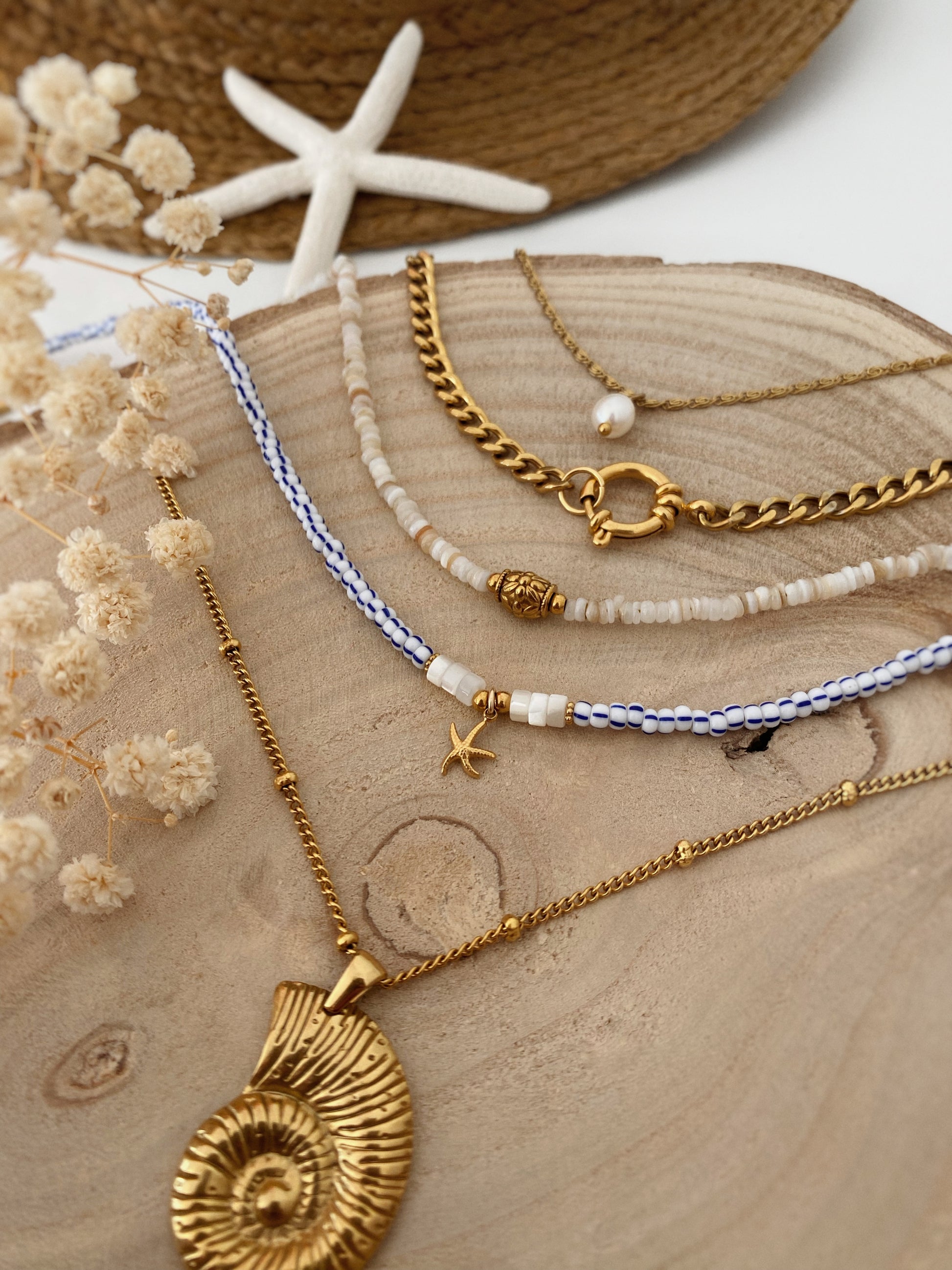 Colliers tendances summer girl 