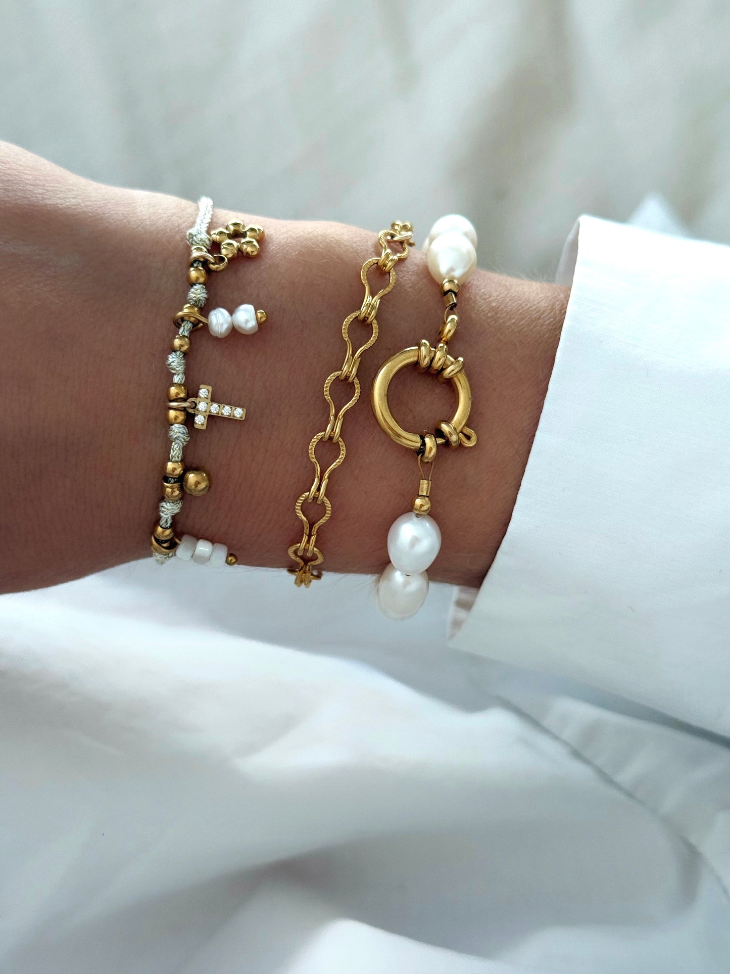 Bracelet Penhors - doré - à personnaliser