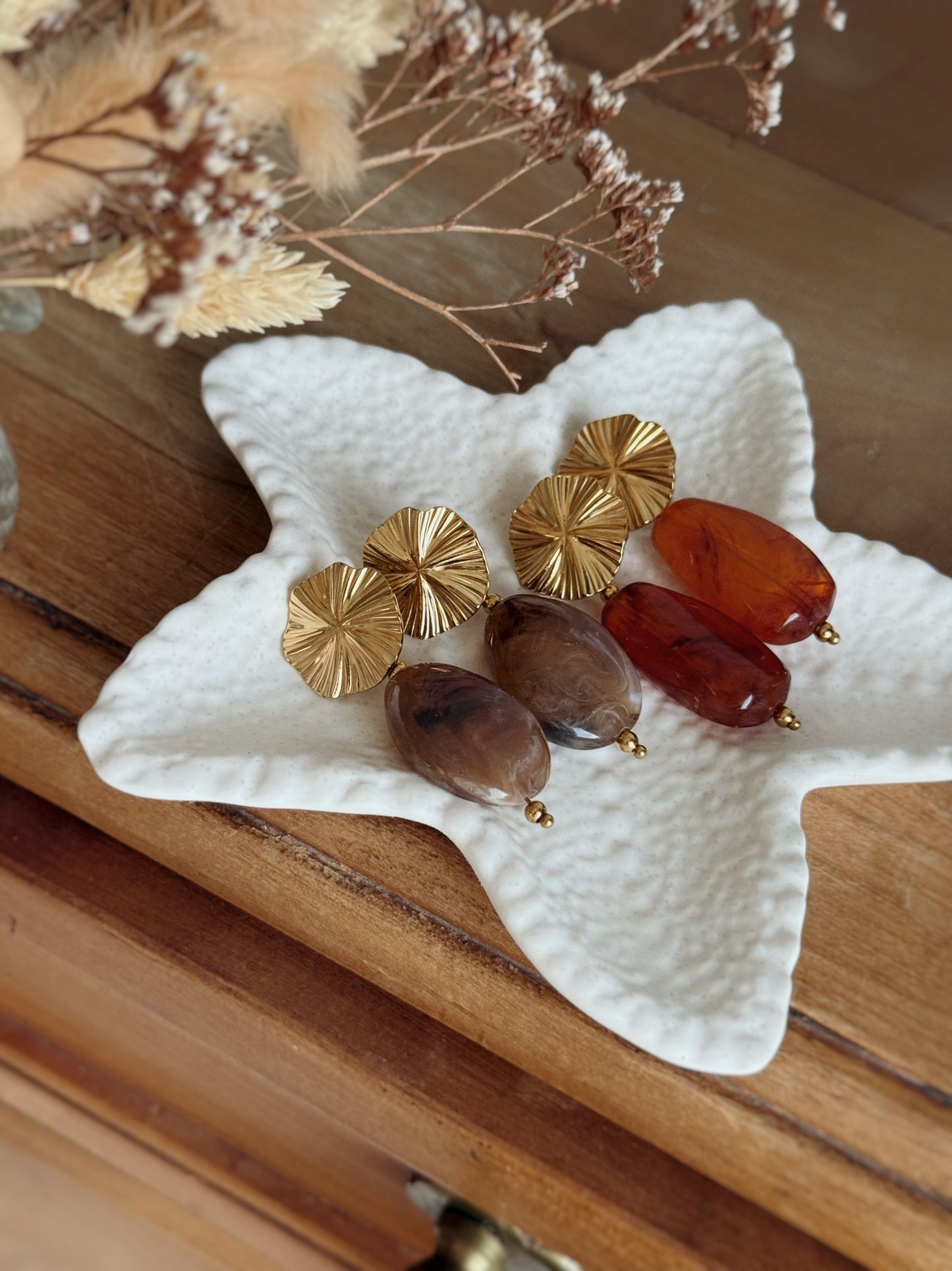 Boucles d'oreilles Automne - ultra limitées