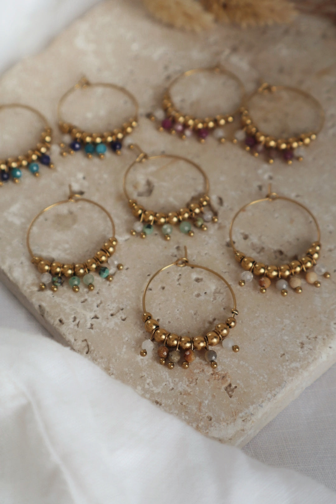 perles colorées créoles naturelles style bohème nouvelle collection 2026